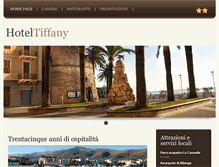 Tablet Screenshot of hoteltiffanyceriale.com